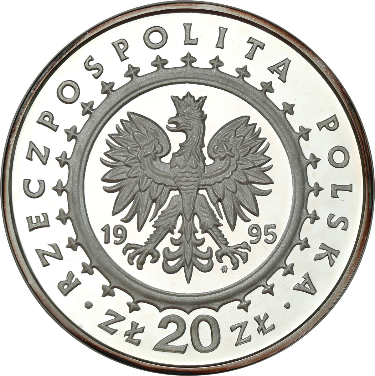 III RP. 20 złotych 1995 Pałac Królewski w Łazienkach